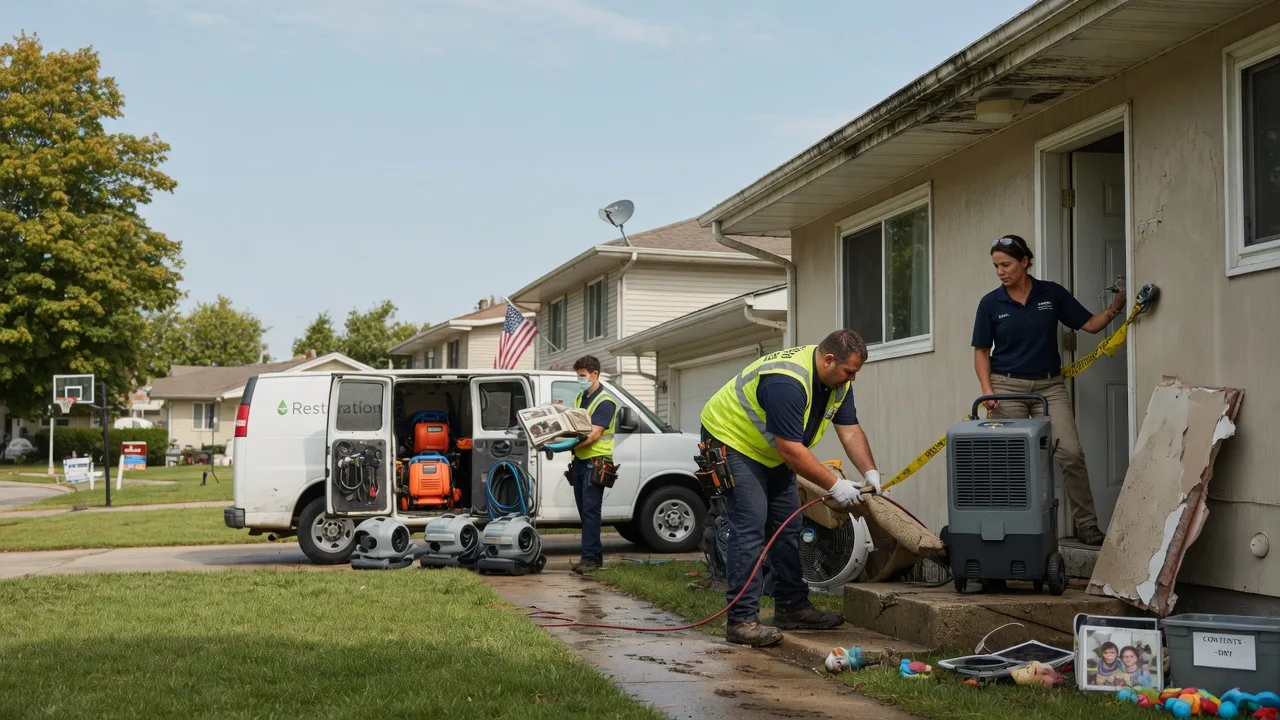 Water Damage Restoration in Basom, NY near me